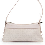 Authentic secondhand Bulgari Pink Pochette Pyramid Shoulder Bag designer bags fashion luxury vintage webshop safe secure online shopping
