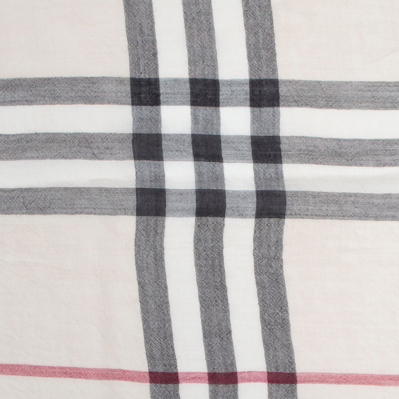 Burberry Beige Nova Check Scarf