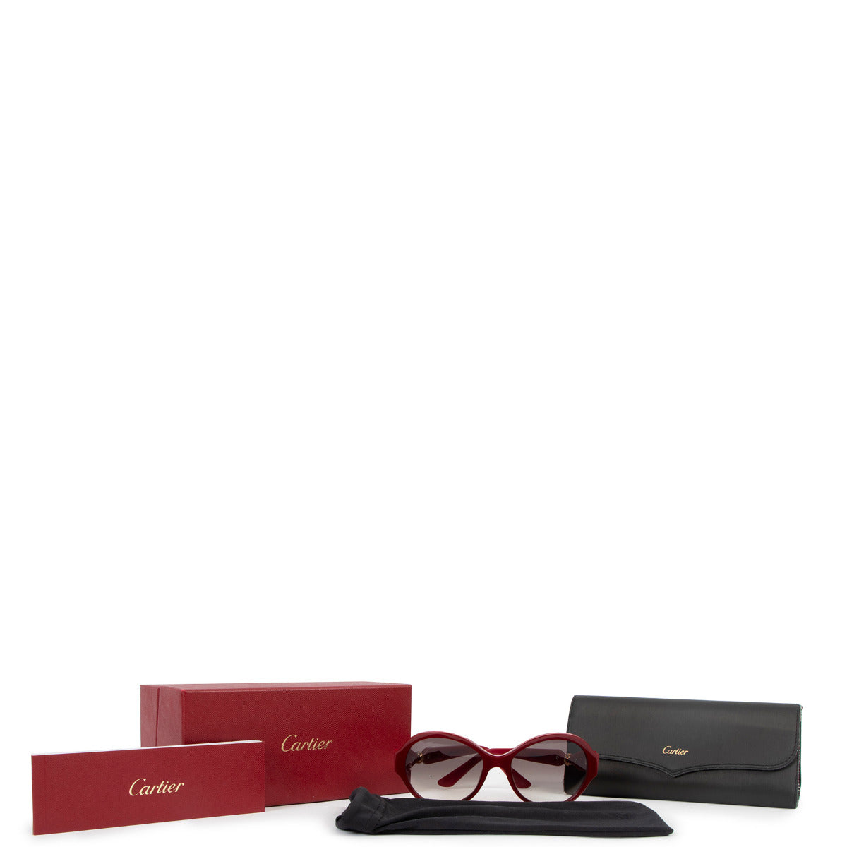 Cartier Red Sunglasses