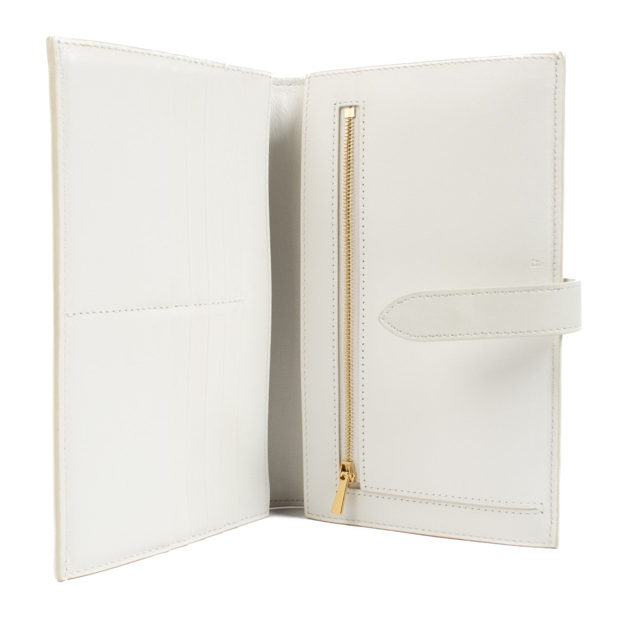 Shop 100% authentic second hand Celine White Large Strap Wallet on Labellov.com