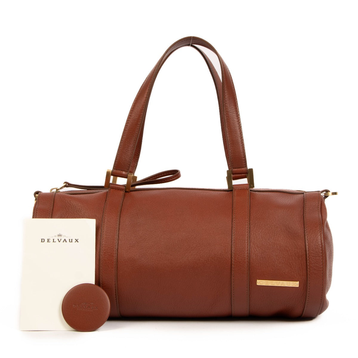 Delvaux Havane Cerf Lily Amber MM