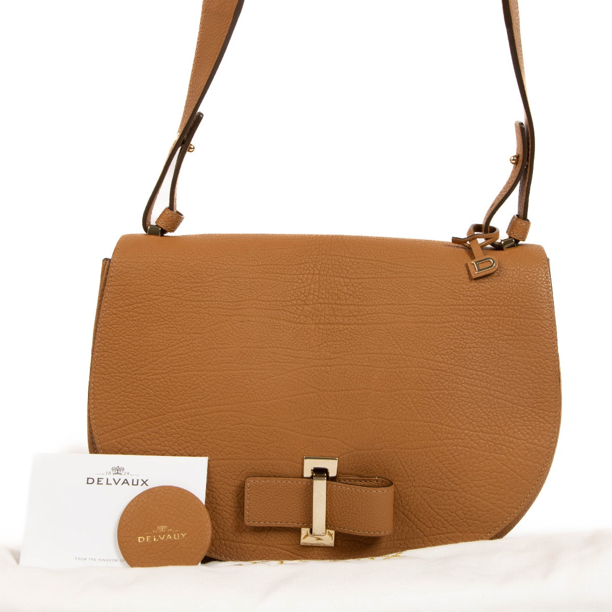 Delvaux Vegetal Crispy Calf Le Mutin MM