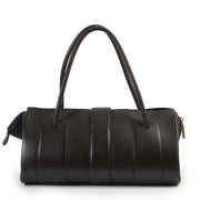 Authentieke Tweedehands Delvaux Brown George Shoulder Bag juiste prijs veilig online shoppen luxe merken webshop winkelen Antwerpen België mode fashion