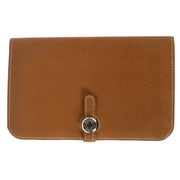 Hermès Gold Togo Dogon Duo Wallet