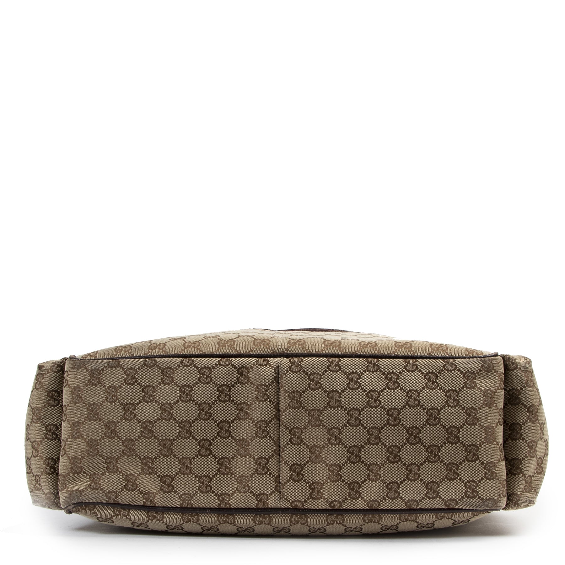Authentic secondhand Gucci Monogram Canvas Diaper Bag designer bags fashion luxury vintage webshop safe secure online shopping