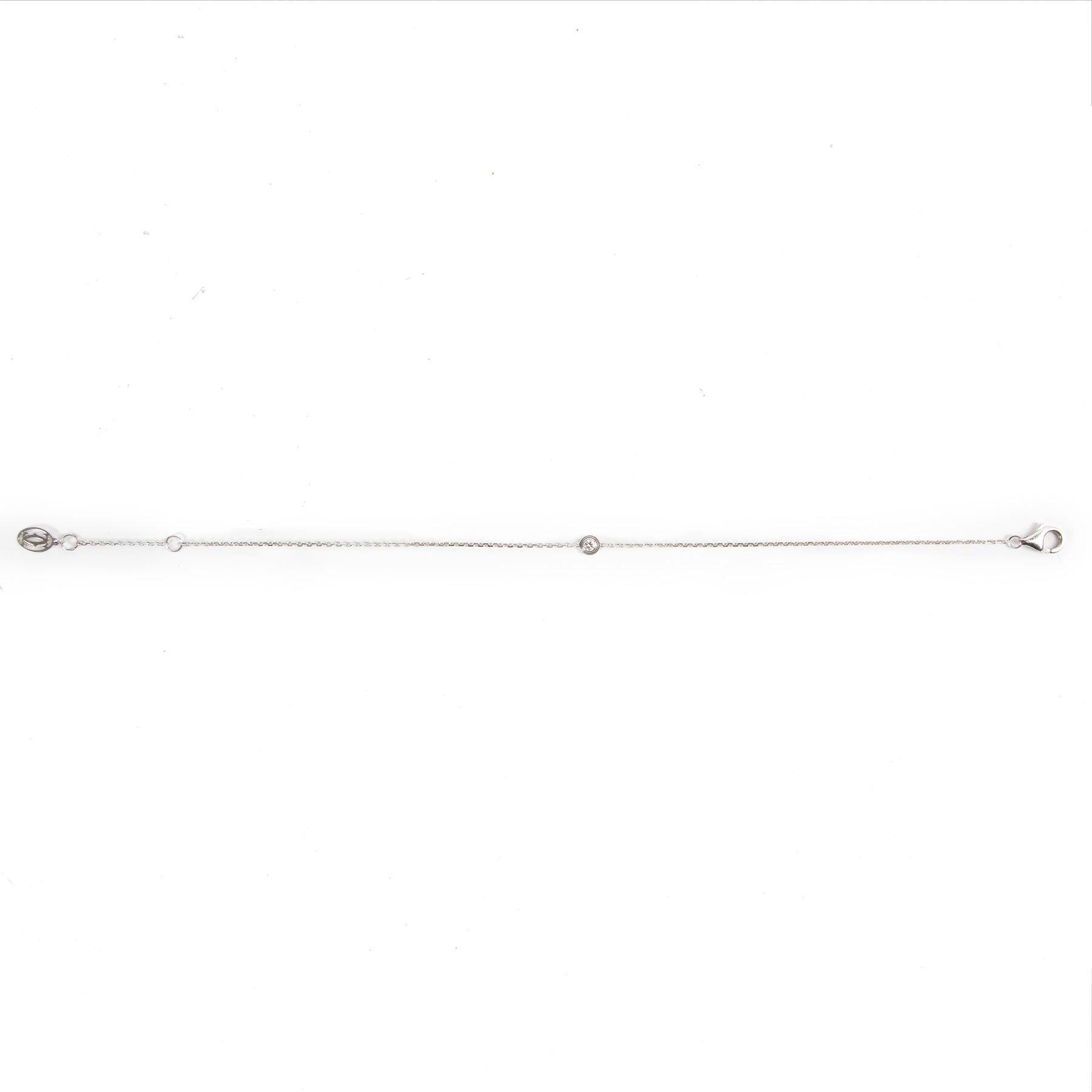 Authentieke Tweedehands Cartier White Gold Diamants Légers Bracelet XS juiste prijs veilig online shoppen luxe merken webshop winkelen Antwerpen België mode fashion