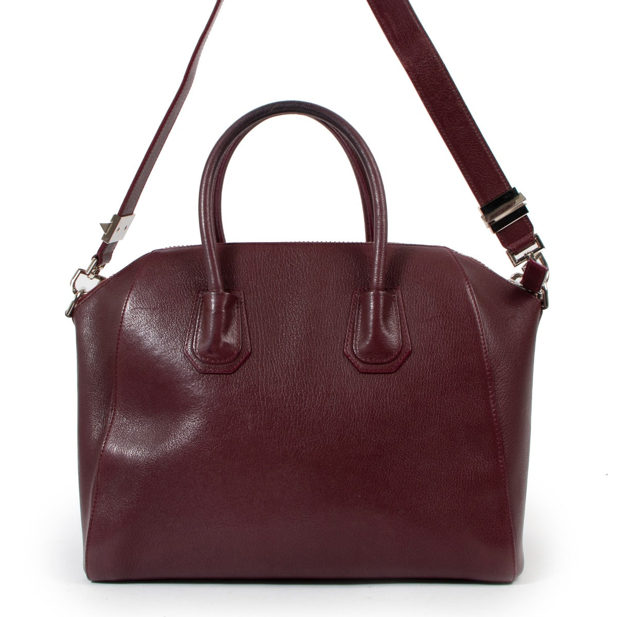 Givenchy Burgundy Medium Antigona Handbag