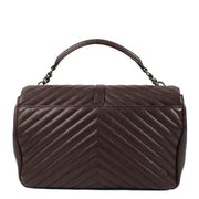 Shop 100% authentic secondhand Saint Laurent Burgundy College Large Shoulder Bag on Labellov.com