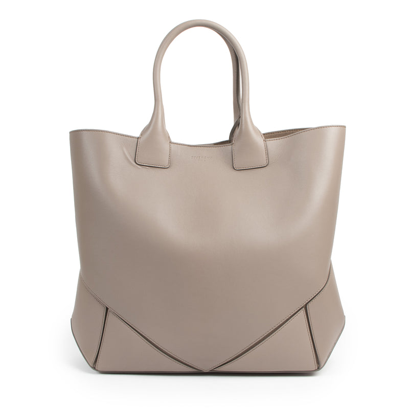 Givenchy Easy Medium Antigona Blush Taupe Leather Tote