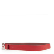 Authentic secondhand Hermès Red Leather Reversible H Belt - Size 105 designer accessories fashion luxury vintage webshop safe secure online shopping