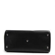 Authentieke Tweedehands Versace Black Palazzo Empire Medusa Bag juiste prijs veilig online shoppen luxe merken webshop winkelen Antwerpen België mode fashion