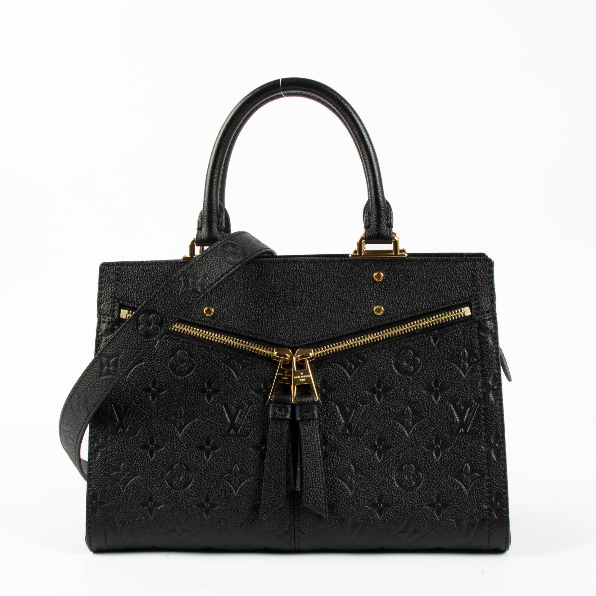 Louis Vuitton Black Monogram Empreinte Sully PM