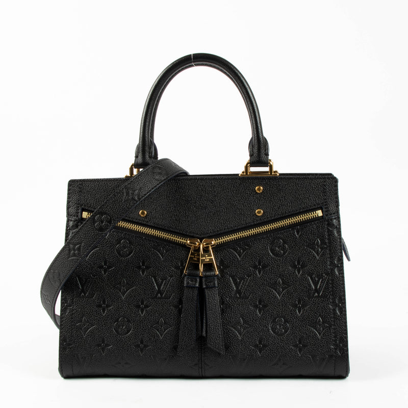 Louis Vuitton Black Monogram Empreinte Sully PM