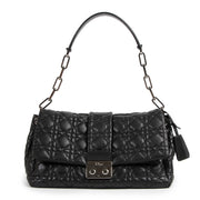 Dior New Lock Black Cannage Quilted Lambskin Bag