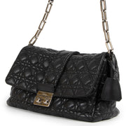 Dior New Lock Black Cannage Quilted Lambskin Bag