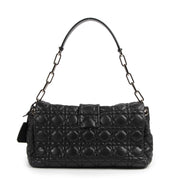 Dior New Lock Black Cannage Quilted Lambskin Bag