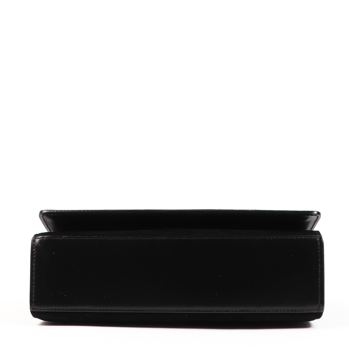 Buy an authentic second hand Gucci Black Suede Top Handle Evening Bag in very good condition at Labellov.com