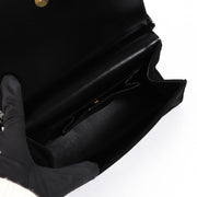 Buy an authentic second hand Gucci Black Suede Top Handle Evening Bag in very good condition at Labellov.com