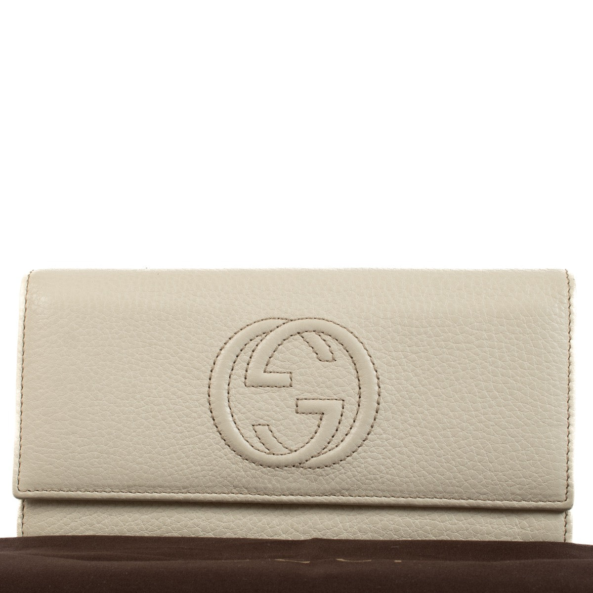 Shop 100% authentic Gucci White Long Wallet at Labellov.com.