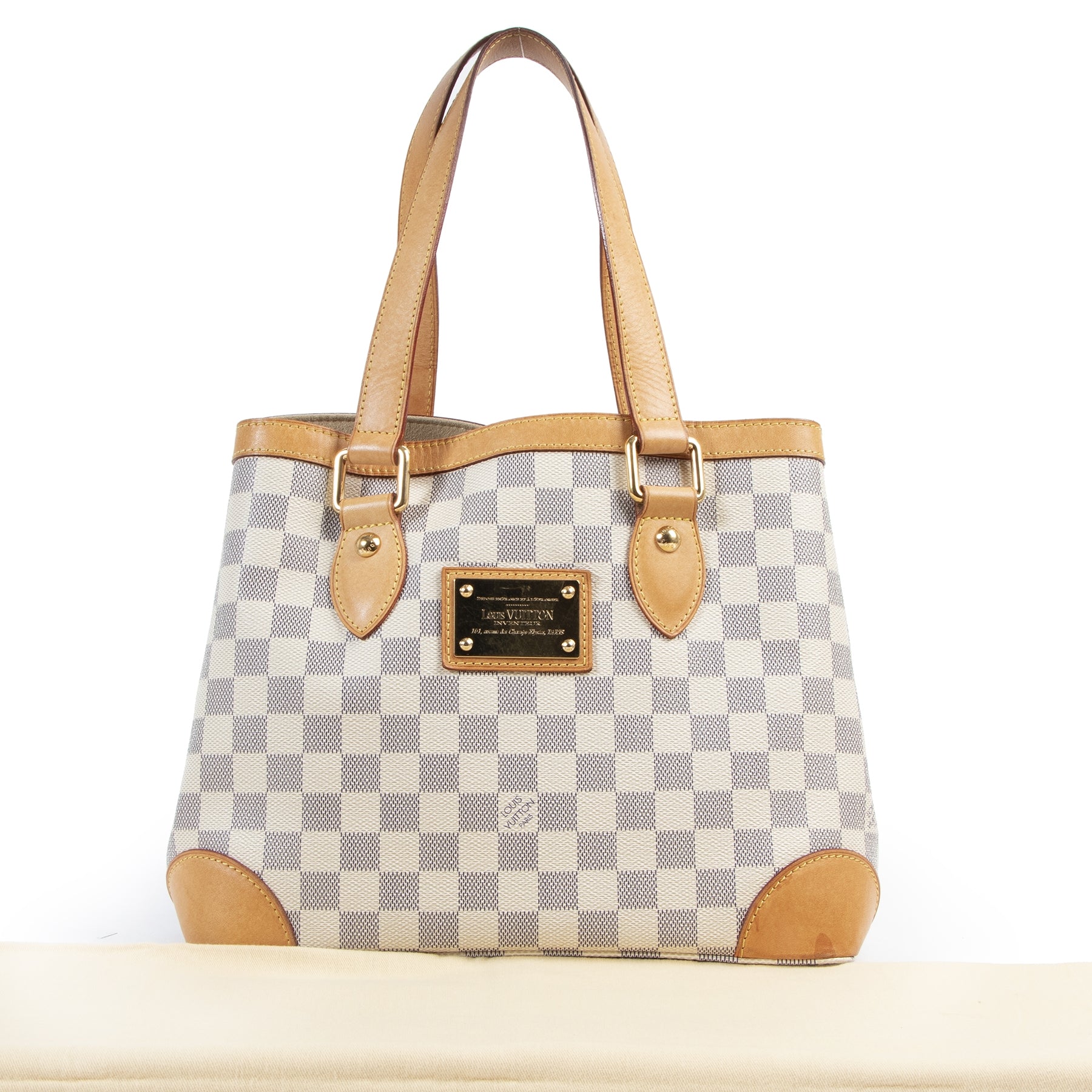 Louis Vuitton Damier Azur Hampstead-tas