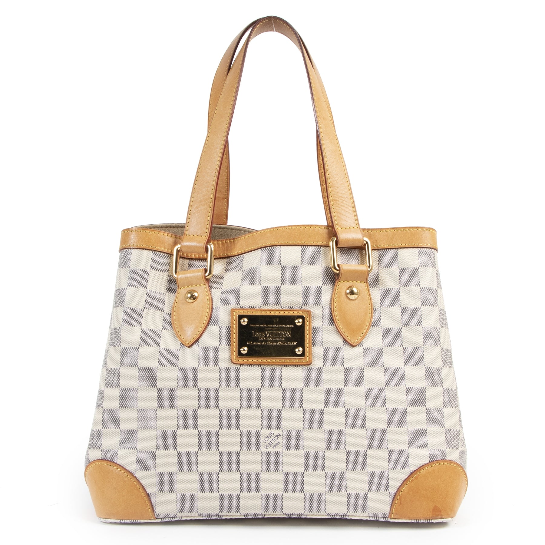 Louis Vuitton Damier Azur Hampstead Bag