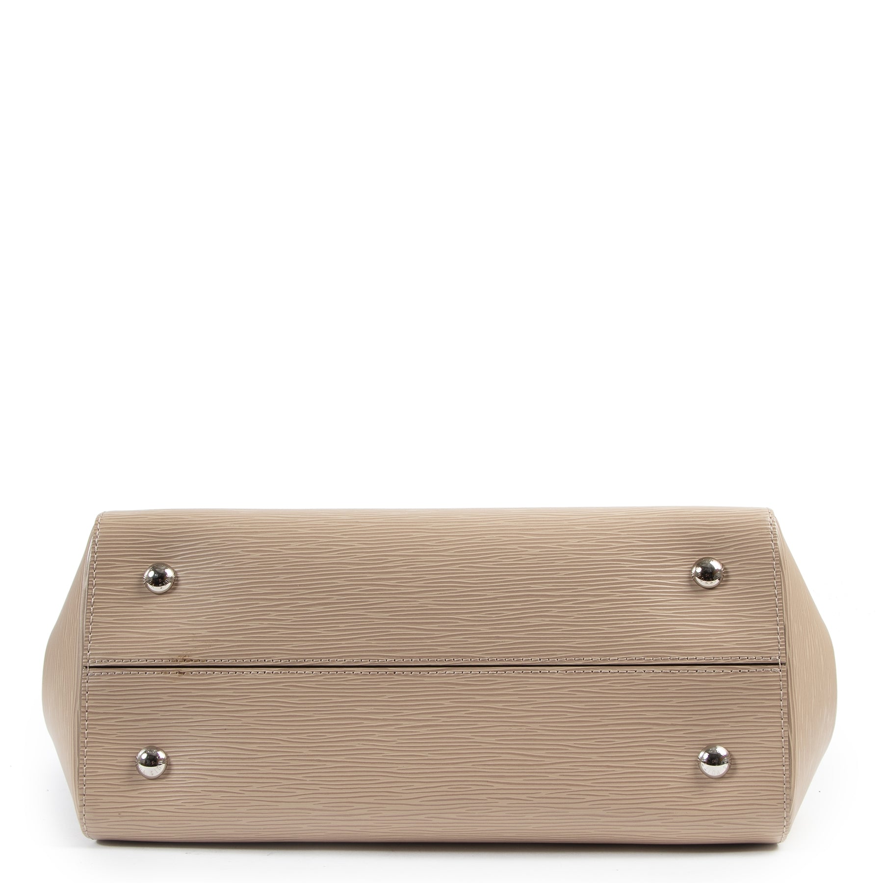 koop veiig online Louis Vuitton Nude/Beige Epi Marly Shoulder Bag