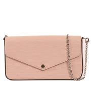 Shop one 100% authentic second-hand vintage Louis Vuitton Rose Ballerine Epi Leather Pochette Félicie on Labellov.com