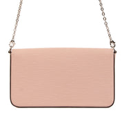 Shop one 100% authentic second-hand vintage Louis Vuitton Rose Ballerine Epi Leather Pochette Félicie on Labellov.com