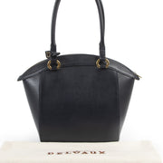 Authentic secondhand Delvaux Blue Charme Shoulder Bag designer bags fashion luxury vintage webshop safe secure online shopping