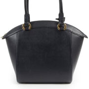 Authentieke Tweedehands Delvaux Blue Charme Shoulder Bag juiste prijs veilig online shoppen luxe merken webshop winkelen Antwerpen België mode fashion