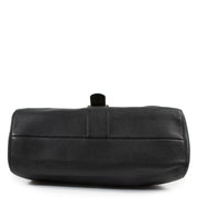Authentic secondhand Delvaux Black Leather Brillant Besace Bag designer bags fashion luxury vintage webshop safe secure online shopping