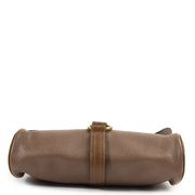 Delvaux Taupe Flap D Bag Online secondhand luxury Brand Webshop Labellov