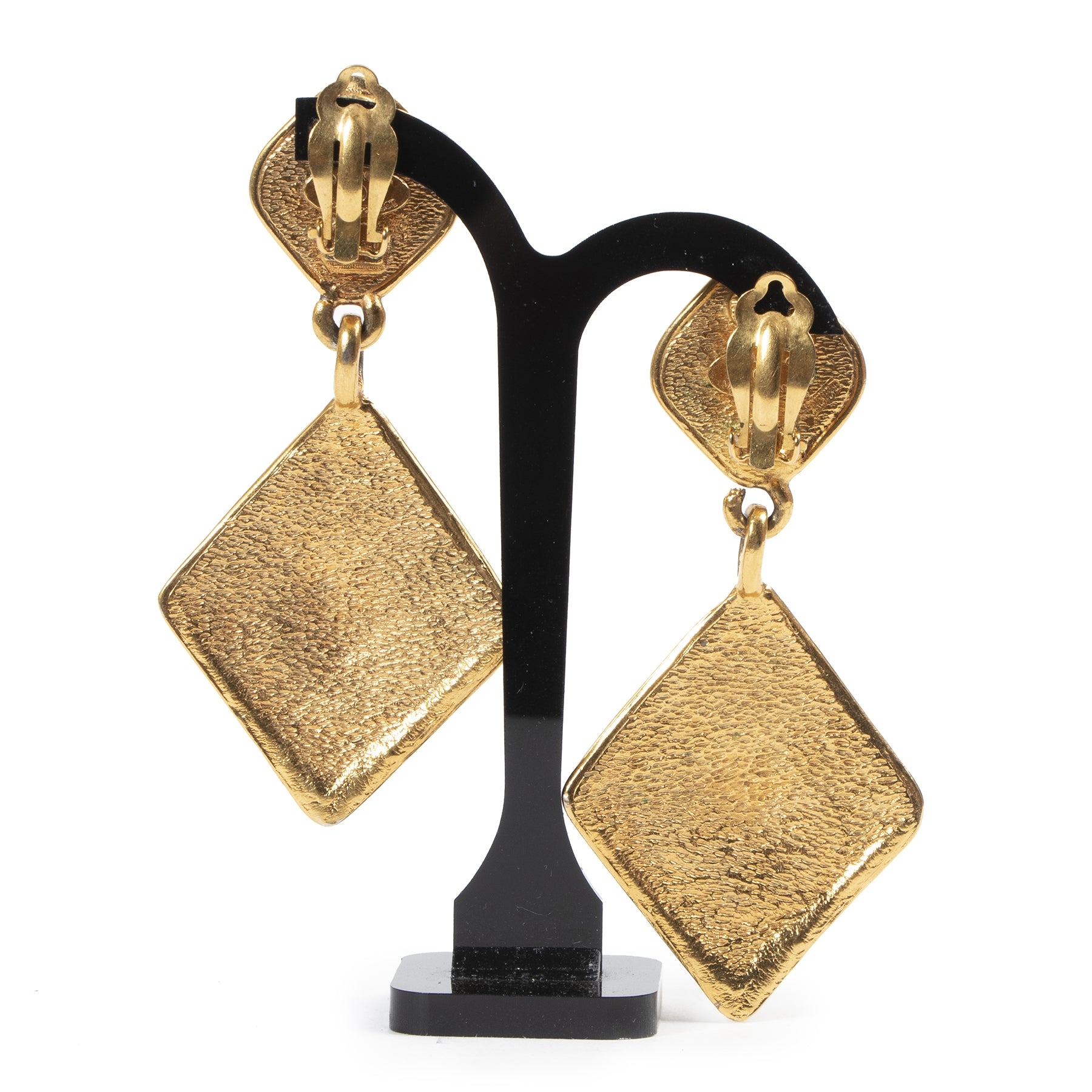 Boucles d'oreilles Chanel en or