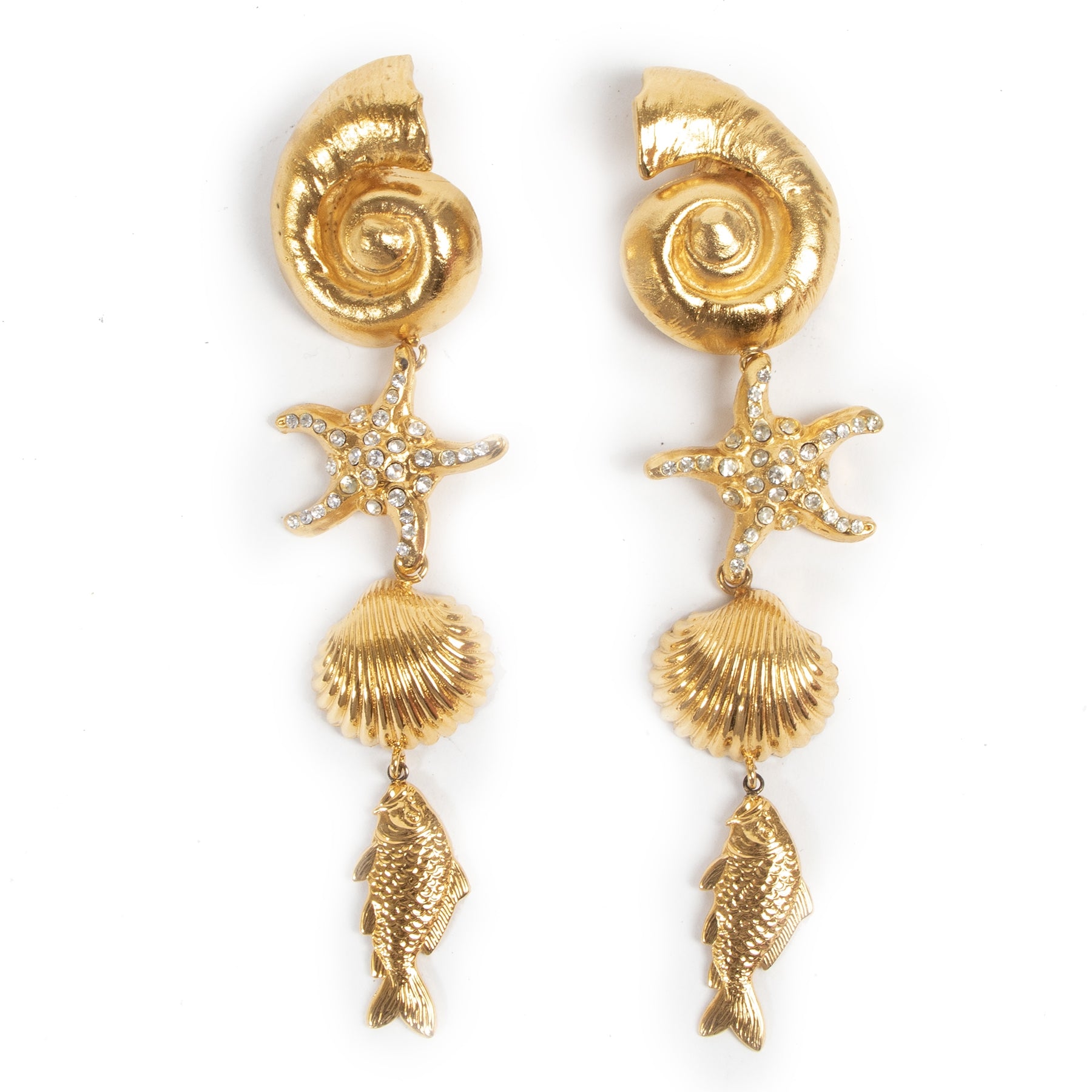 Boucles d'oreilles coquillage Rena Lange
