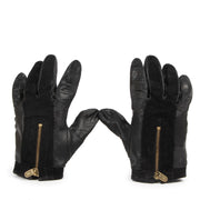 Delvaux Black Leather Gloves