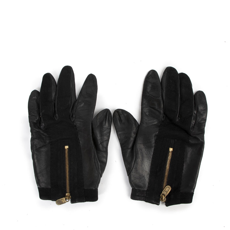 Delvaux Black Leather Gloves for the best price at Labellov secondhand