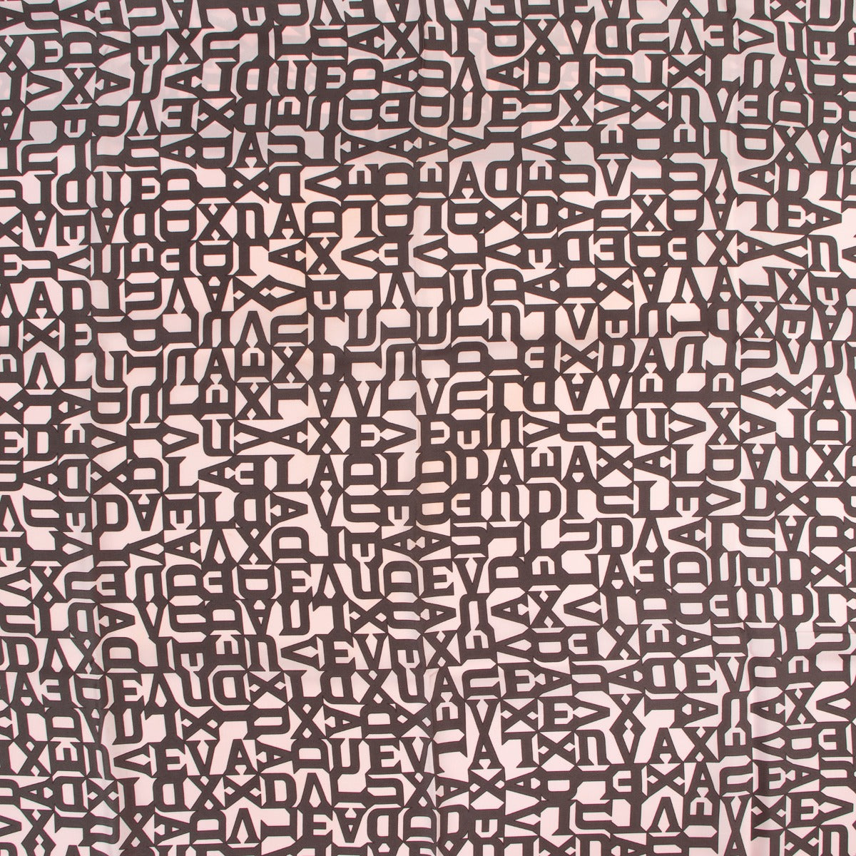 Second hand luxury designer vintage Delvaux Monogram Brown And Nude Silk Scarf at Labellov