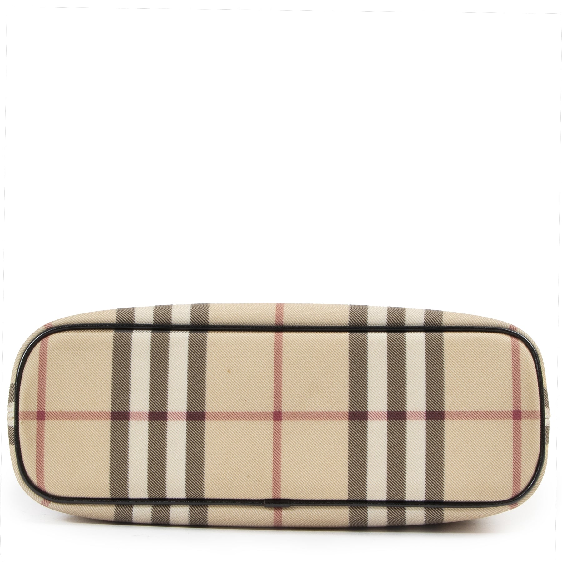 Authentic secondhand Burberry Check Shoulder Bag designer bags fashion luxury vintage webshop safe secure online shopping