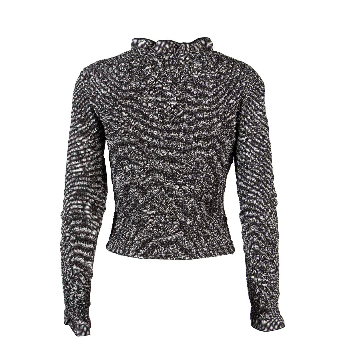 Veste Chanel noire et blanche - Taille 38