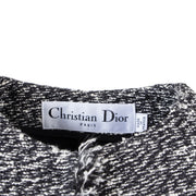 skip the waitinglist shop safe online Christian Dior Black Tweed Jacket - Size 34