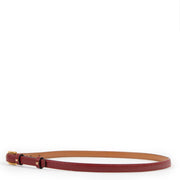 Shop safe online at Labellov in Antwerp this 100% authentic second hand Delvaux Burgundy Belt - Size 80