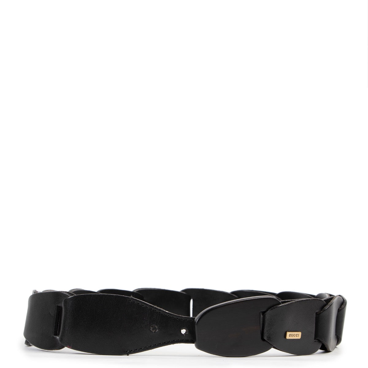 Shop safe online at Labellov in Antwerp this 100% authentic second hand Gucci Black Belt - Size 80
