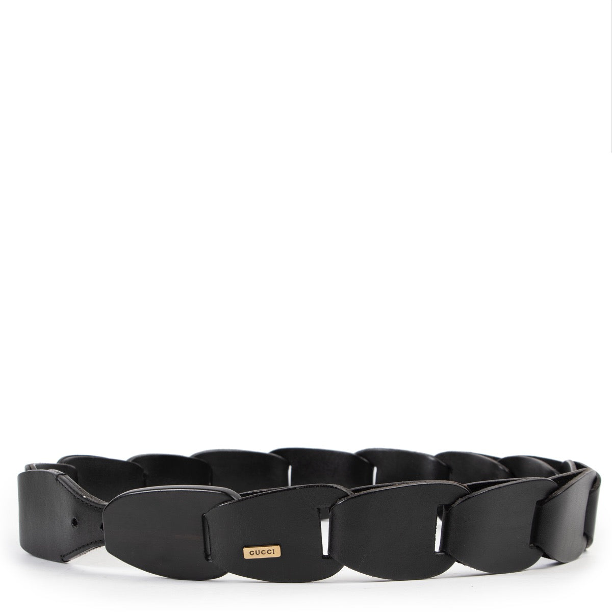 Shop safe online at Labellov in Antwerp this 100% authentic second hand Gucci Black Belt - Size 80