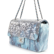 Chanel Large Sequin Waterfall Flap Bag for sale at Labellov vintage designer handbags
