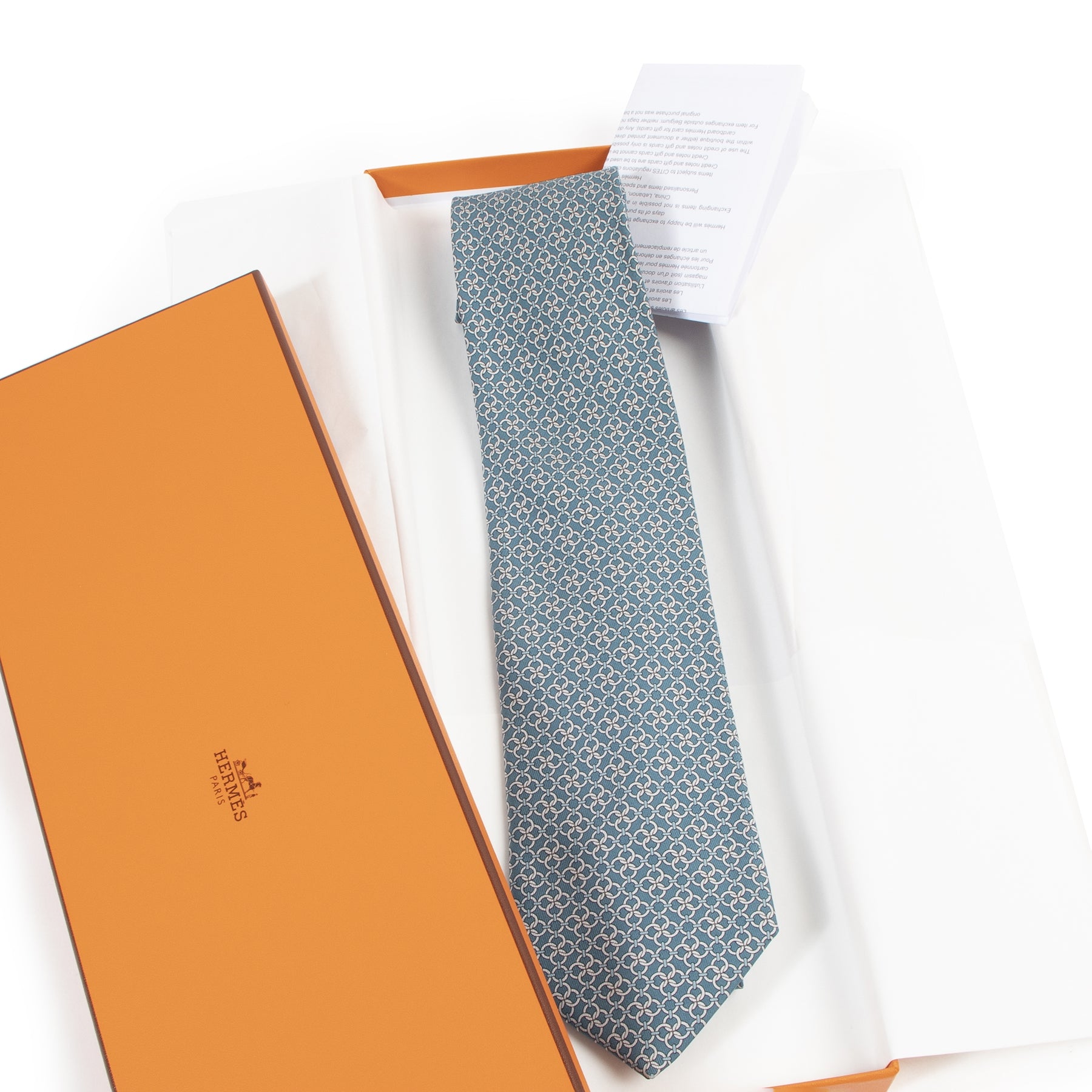 Hermès Cravate Twill Terre de H Tie – Labellov