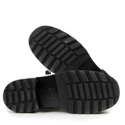 Chanel Black and White Combat Boots kopen in Antwerpen aan de beste prijs bij Labellov