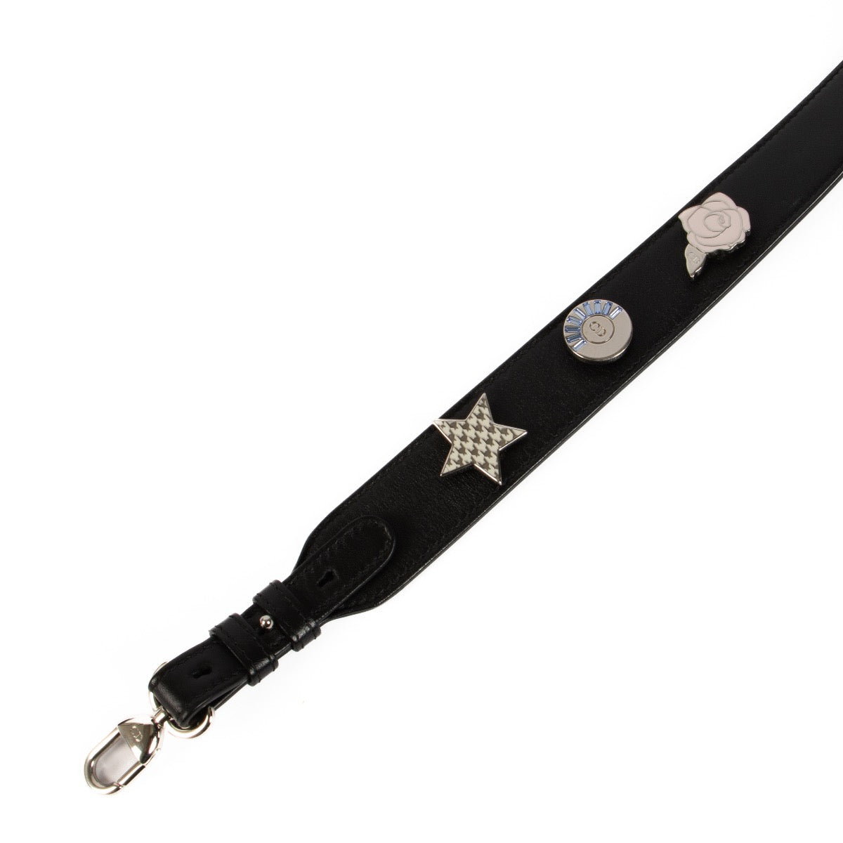 Shop safe online at Labellov in Antwerp, Brussels and Knokke this 100% authentic second hand Christian Dior Black Lambskin Small Lady Dior Top Handle
