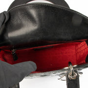 Shop safe online at Labellov in Antwerp, Brussels and Knokke this 100% authentic second hand Christian Dior Black Lambskin Small Lady Dior Top Handle