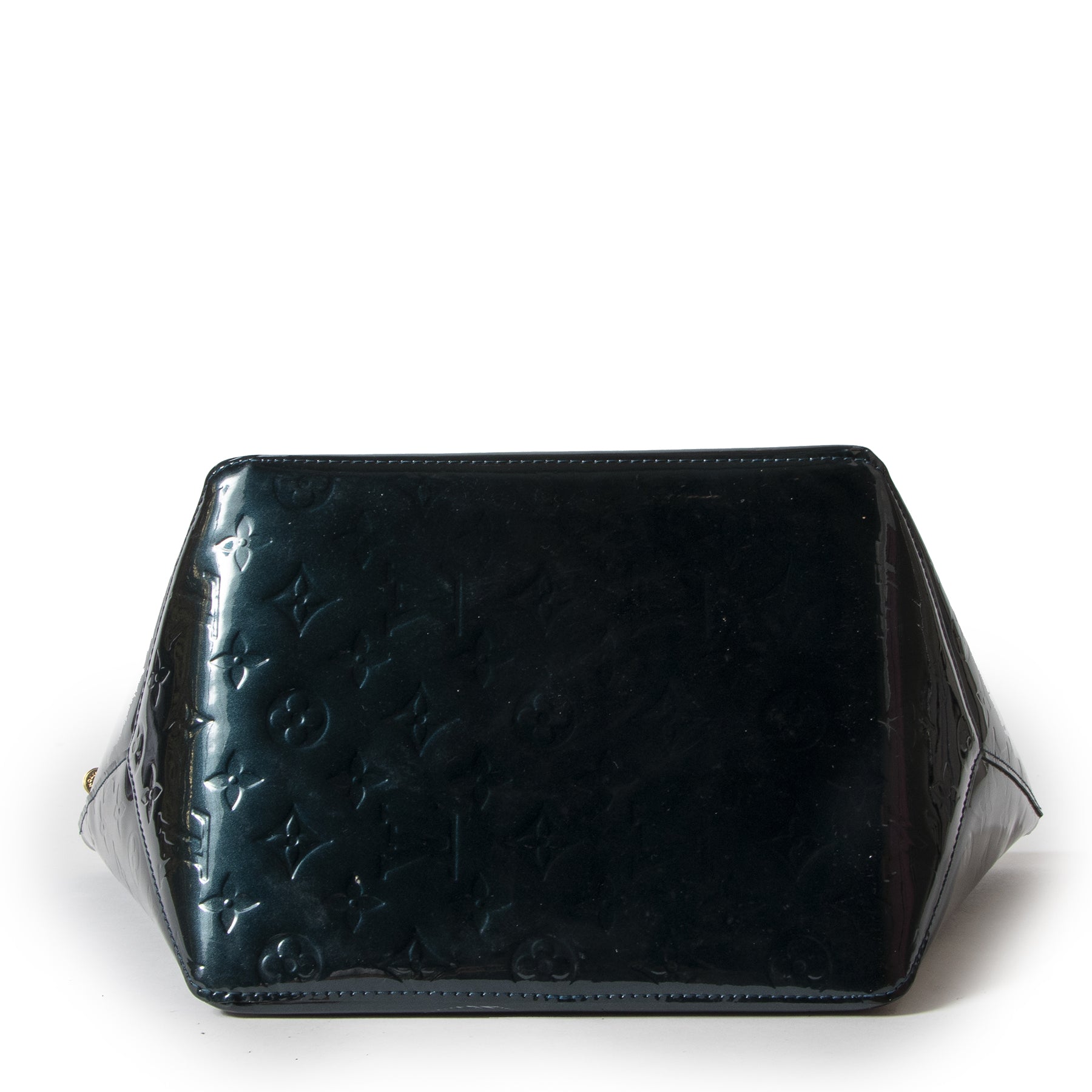 Louis Vuitton Blue Nuit Monogram Vernis Bellevue