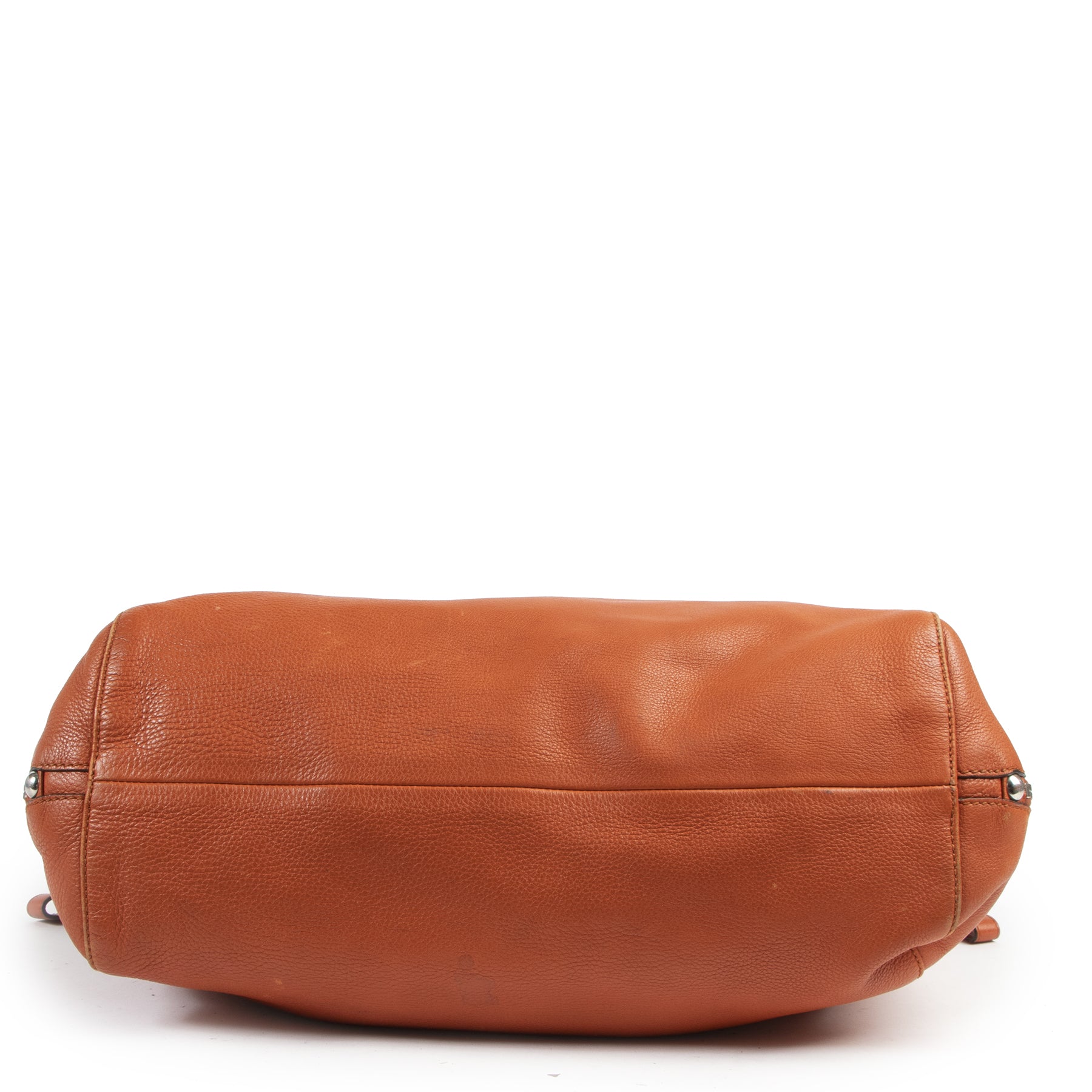 Gucci Orange Icon Bit Large Leather Hobo Bag